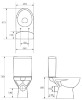 Cersanit  Parva 307 PA011    ( ) 